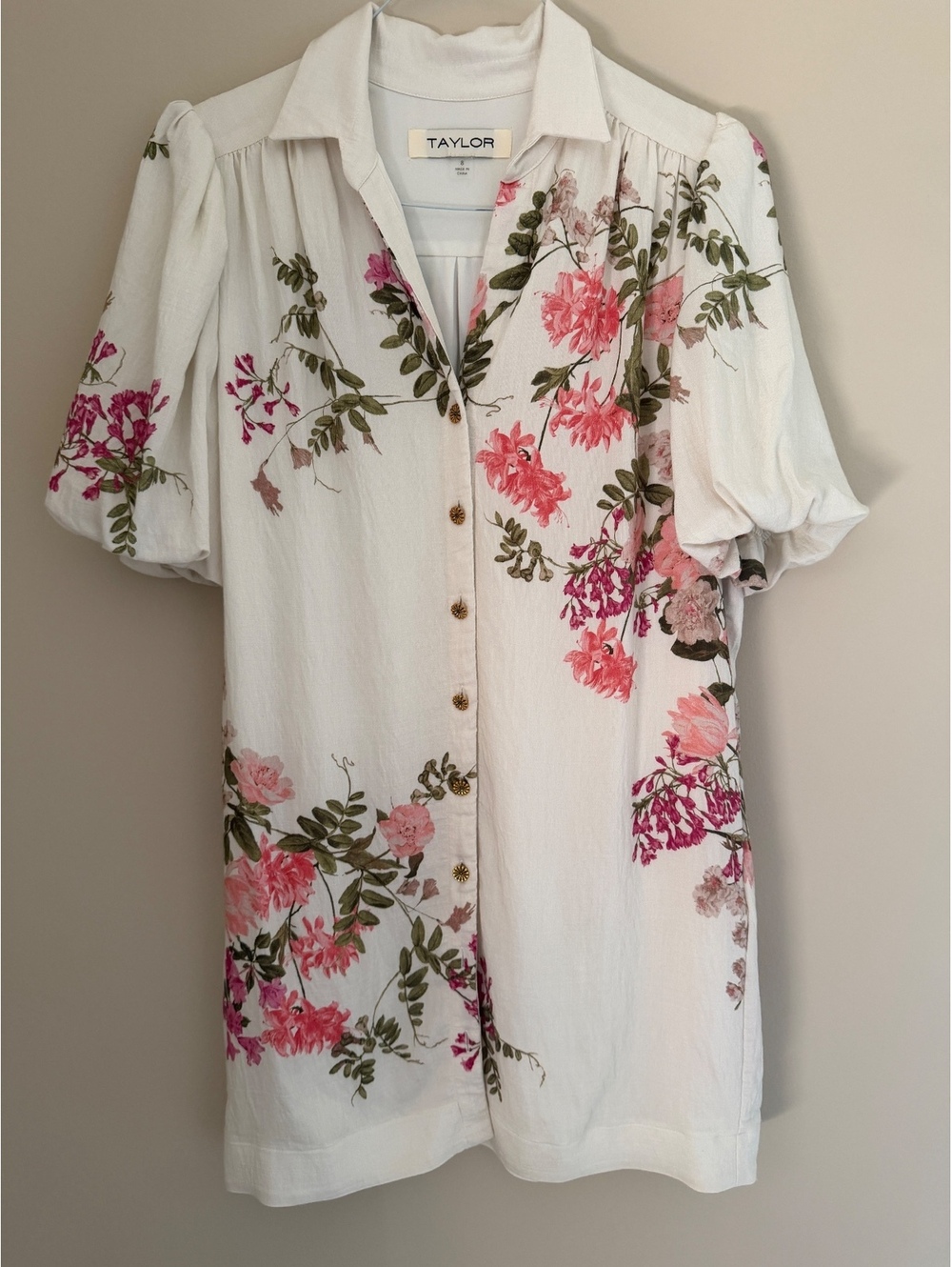 8 Taylor shirt dress
